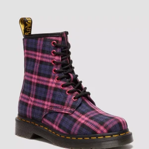 1460 Tartan Lace Up Boots